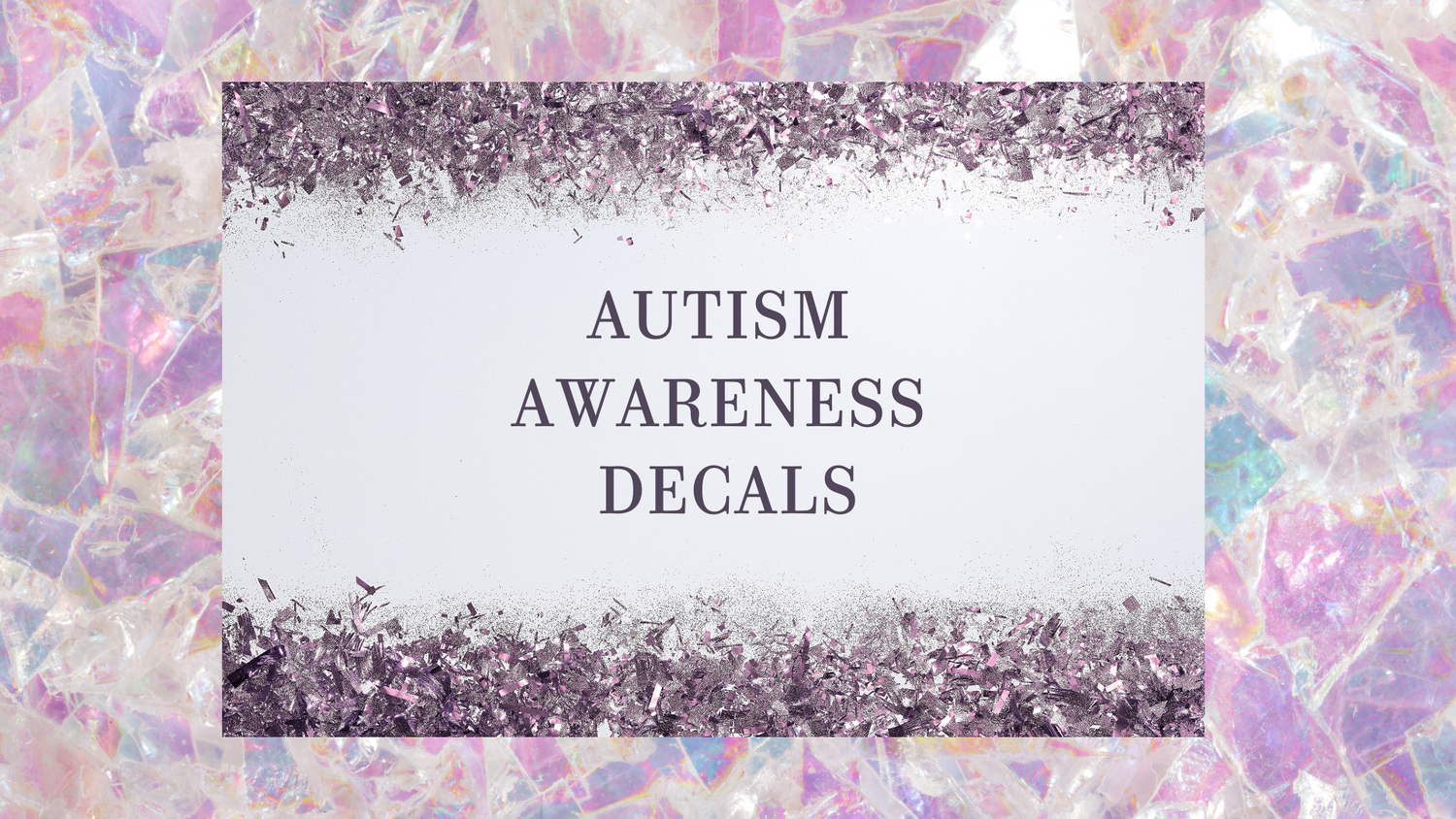Autism Awarness Decals